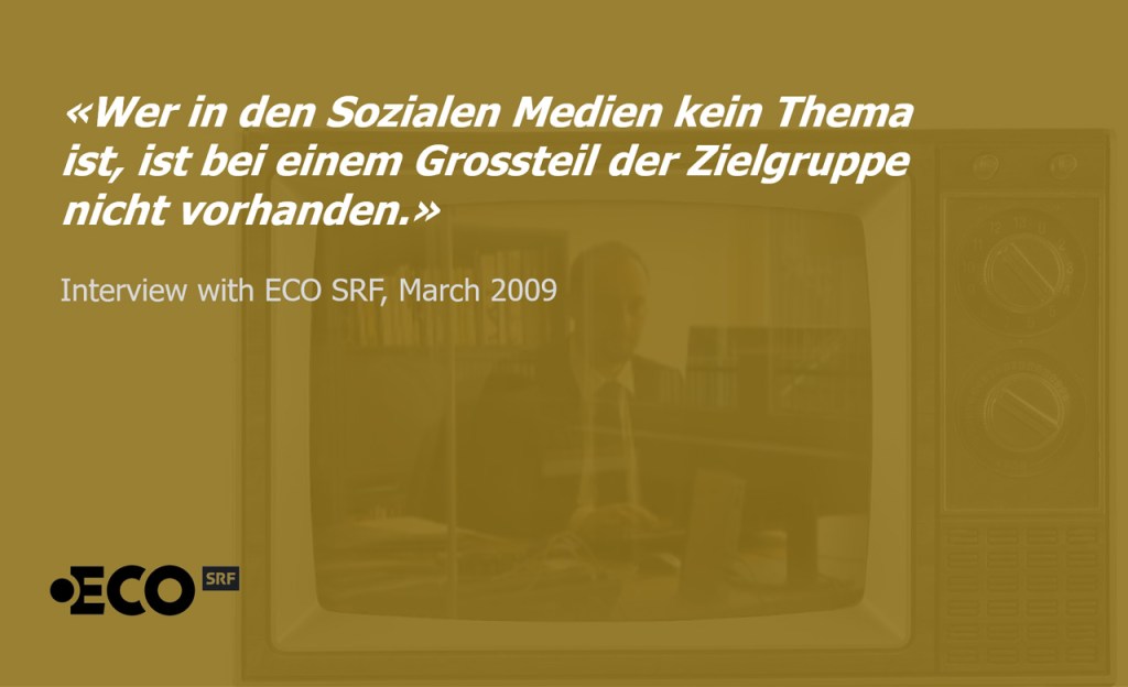 Longines, Tissot and Social Media – Interview With SRF&nbsp;ECO